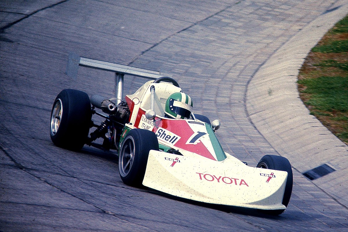 Rudolf Dötsch avec March-Toyota 1976