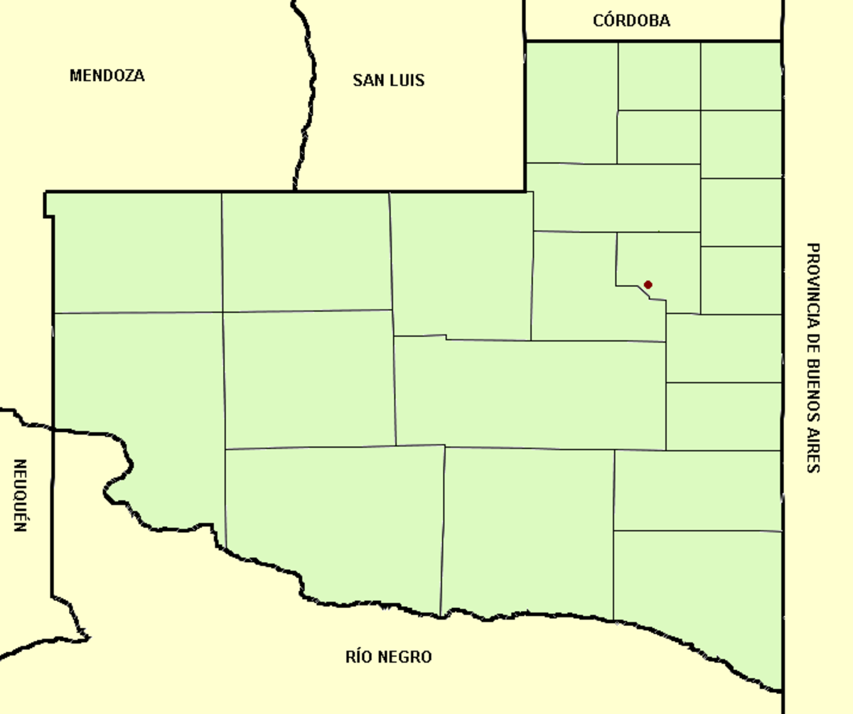 La pampa province (Argentina), departments and capital.png