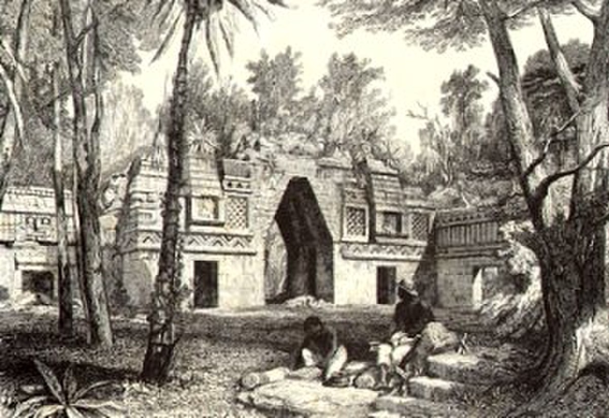 Arche de Labná, par Catherwood