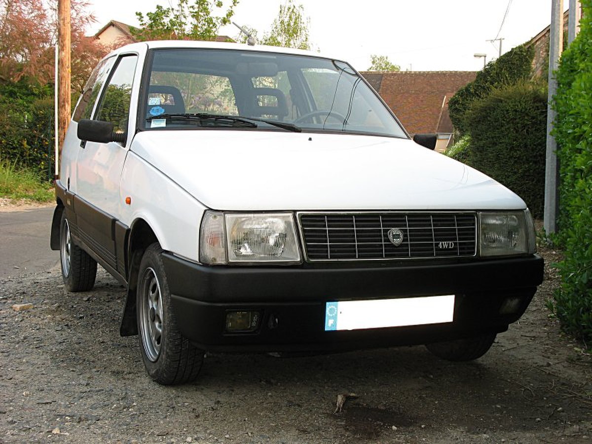 Lancia Y10 4WD ie, modèle 1991