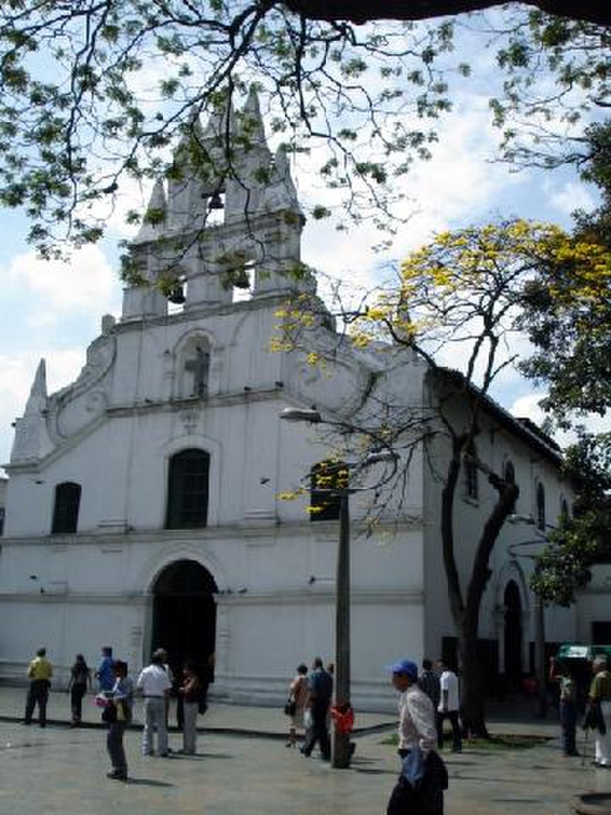 Église de la Veracruz, première église de la ville
