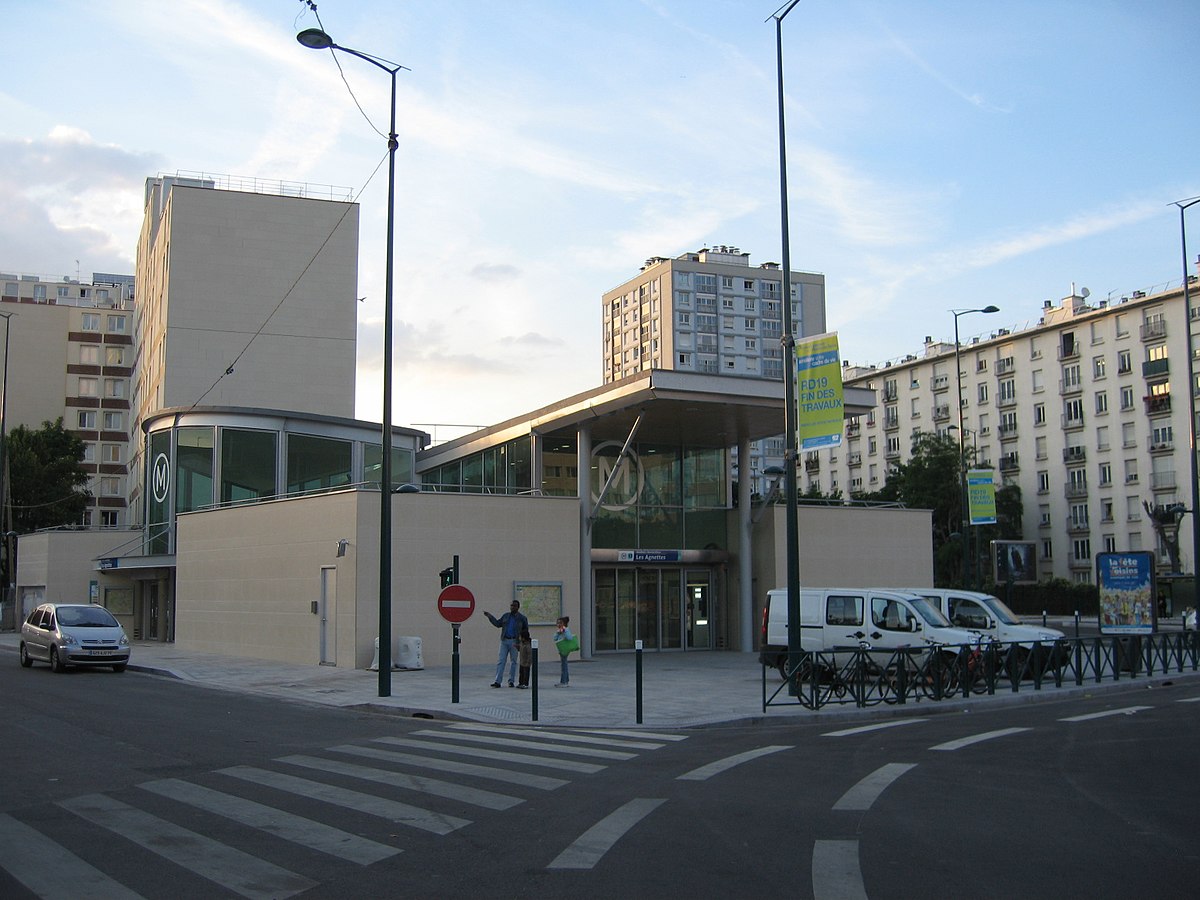 Les Agnettes (métro de Paris)