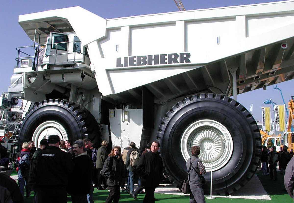 tombereau Liebherr T 282B