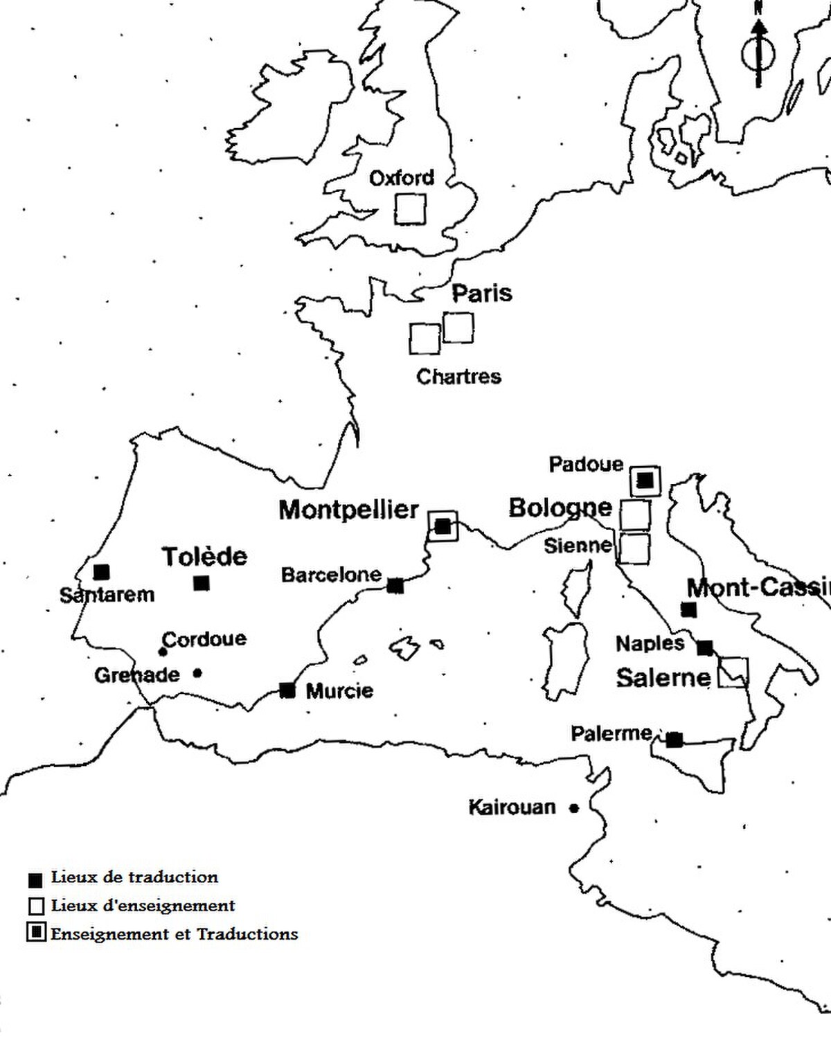 Transmission du savoir médical arabe en Occident latin au Moyen Age