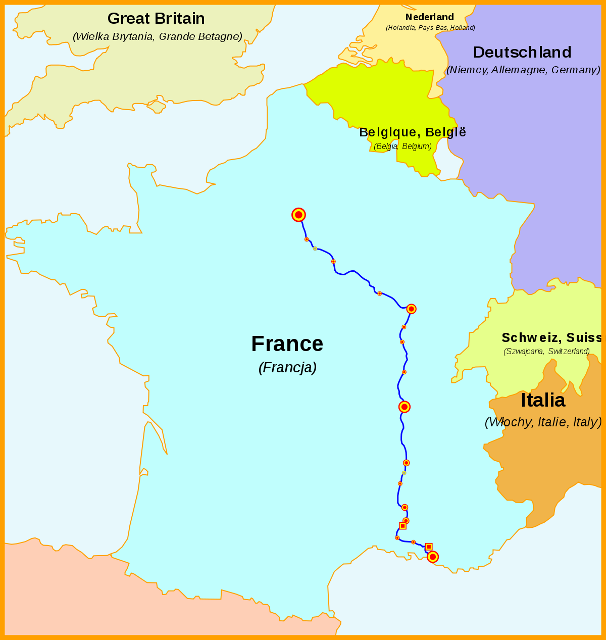 ⇒Voir la carte de la ligne⇐