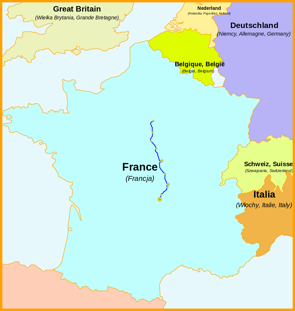 Ligne Paris - Clermont-Ferrand