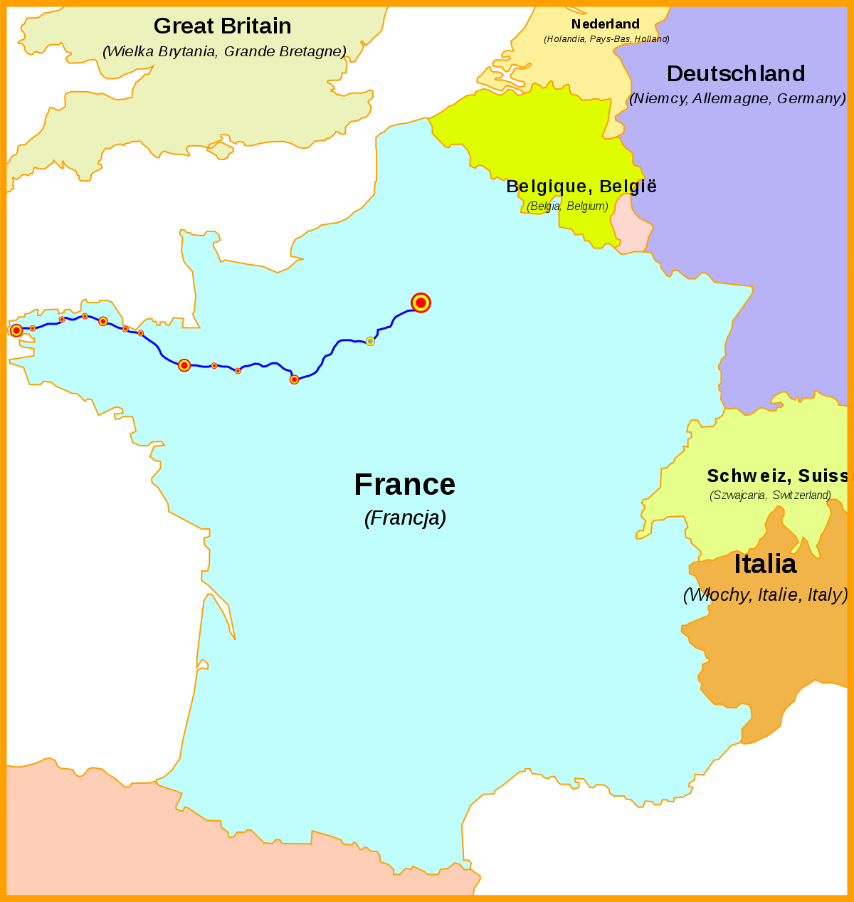 ⇒Voir la carte de la ligne⇐