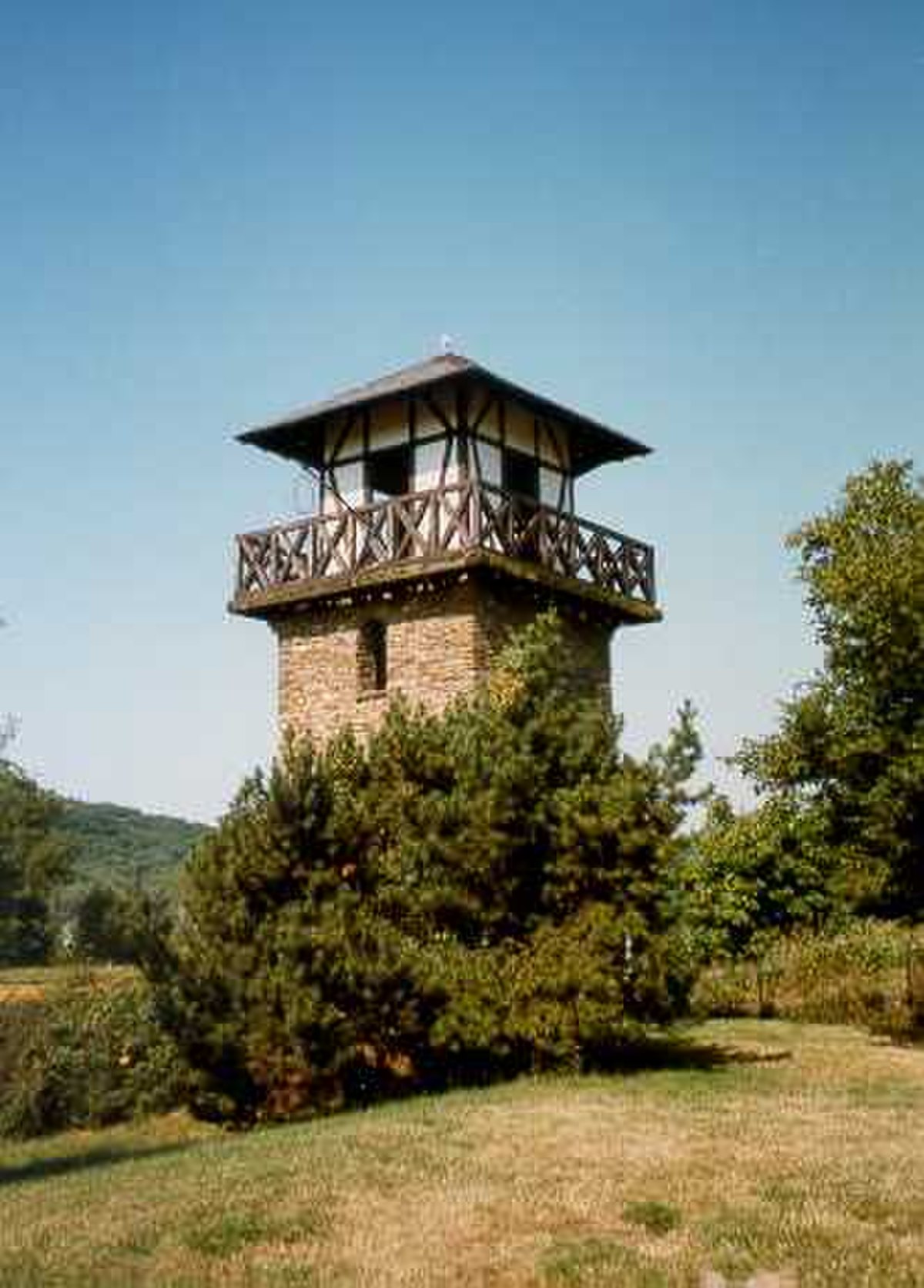 Reconstitution d’une tour de guet