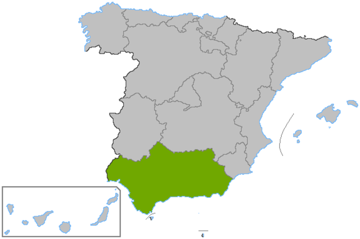 Géographie de l'Andalousie