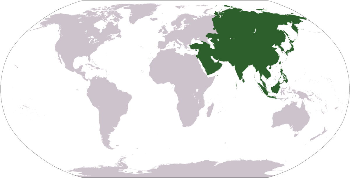 Géographie de l'Asie