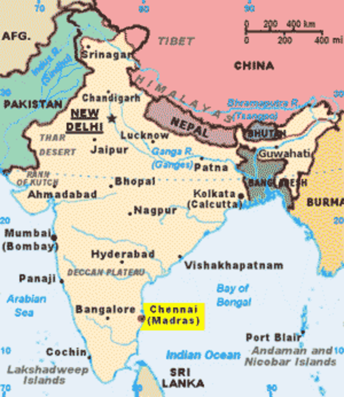 Chennai en Inde