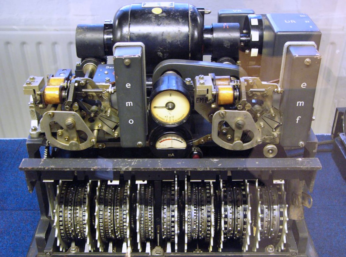 La machine de Lorenz utilisée par les Allemands durant la Seconde Guerre mondiale pour chiffrer les communications militaires de Haut niveau
