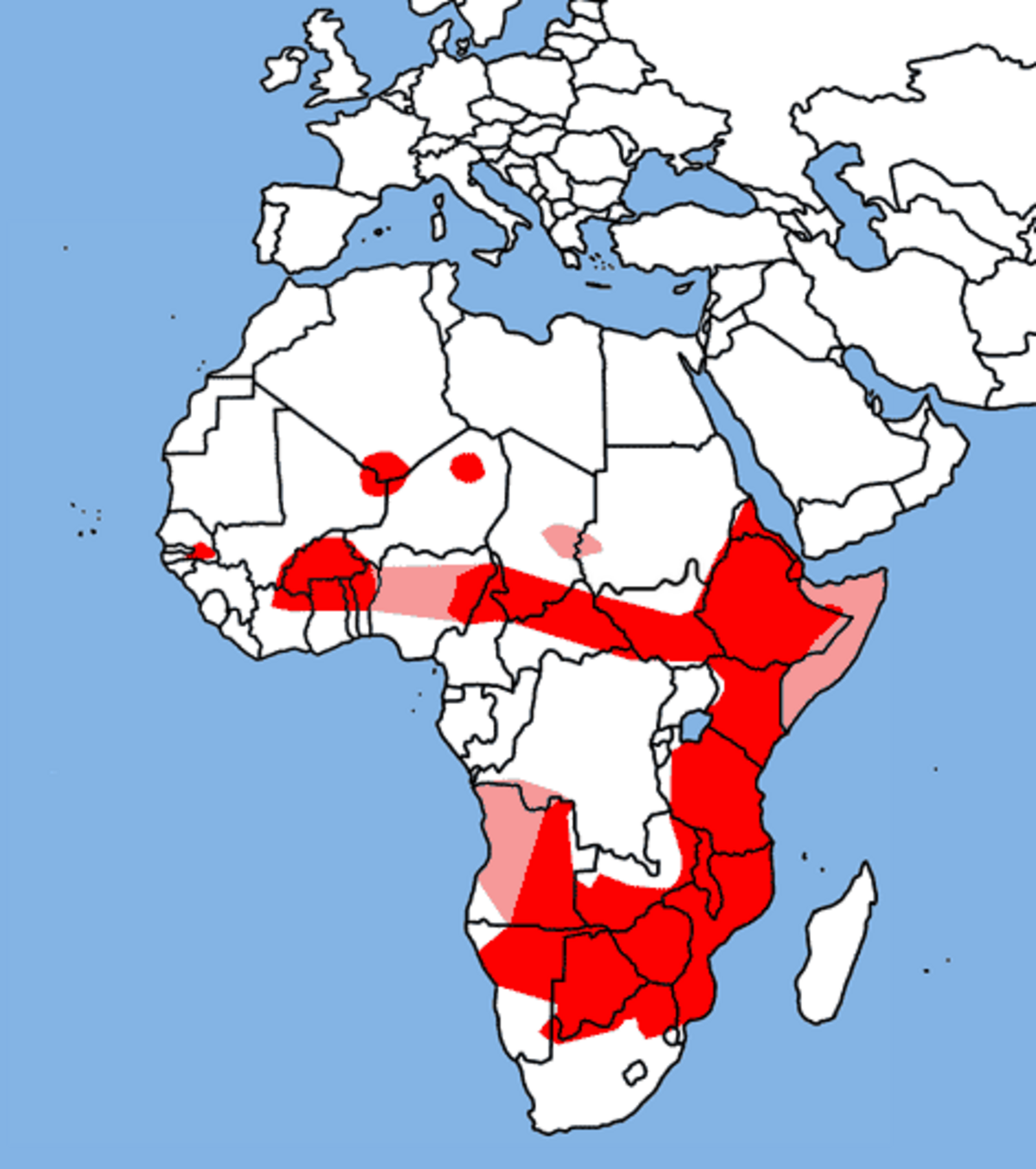 Lycaon pictus range map.png