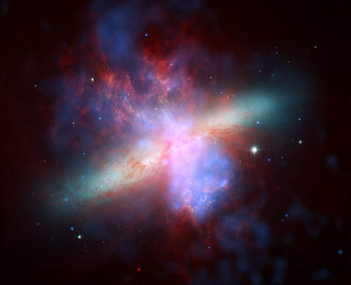 Galaxie à sursaut de formation d'étoiles