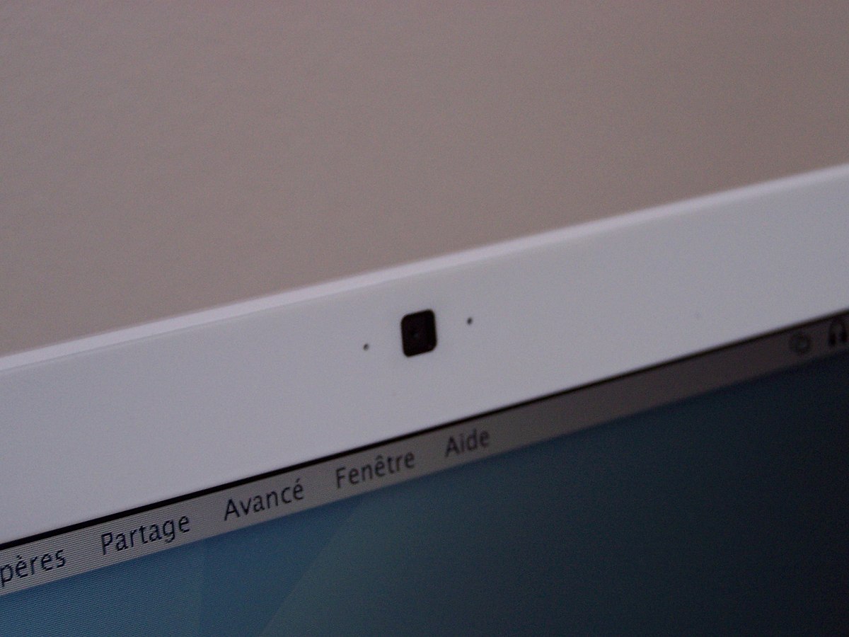 L'iSight sur un MacBook
