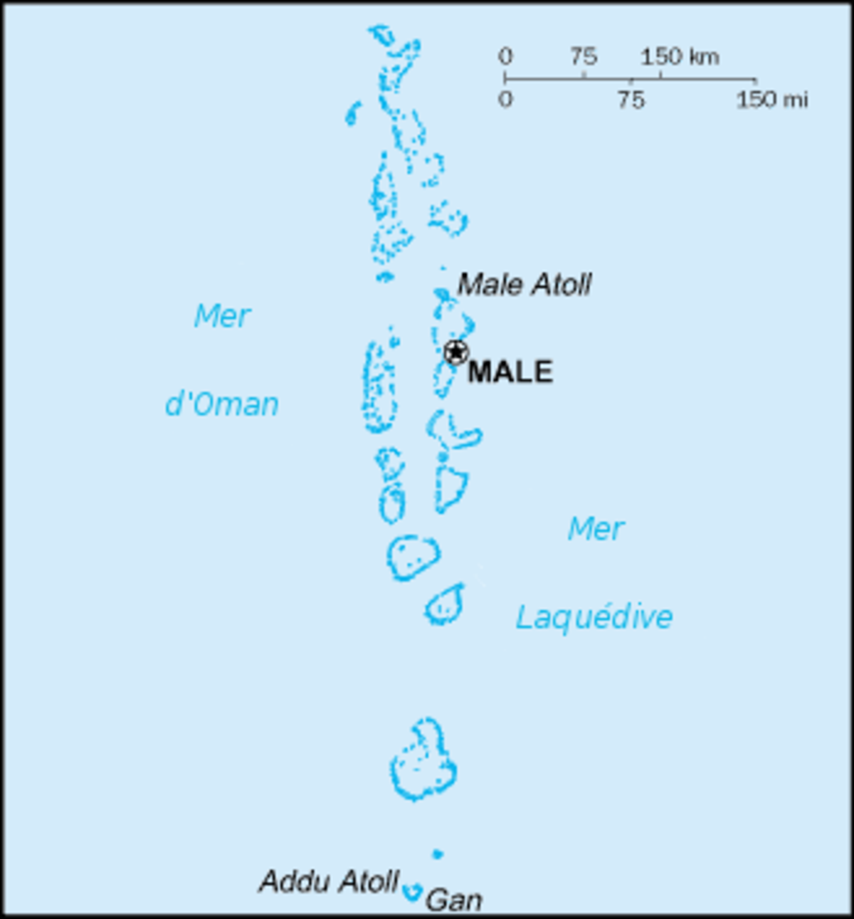 Géographie des Maldives
