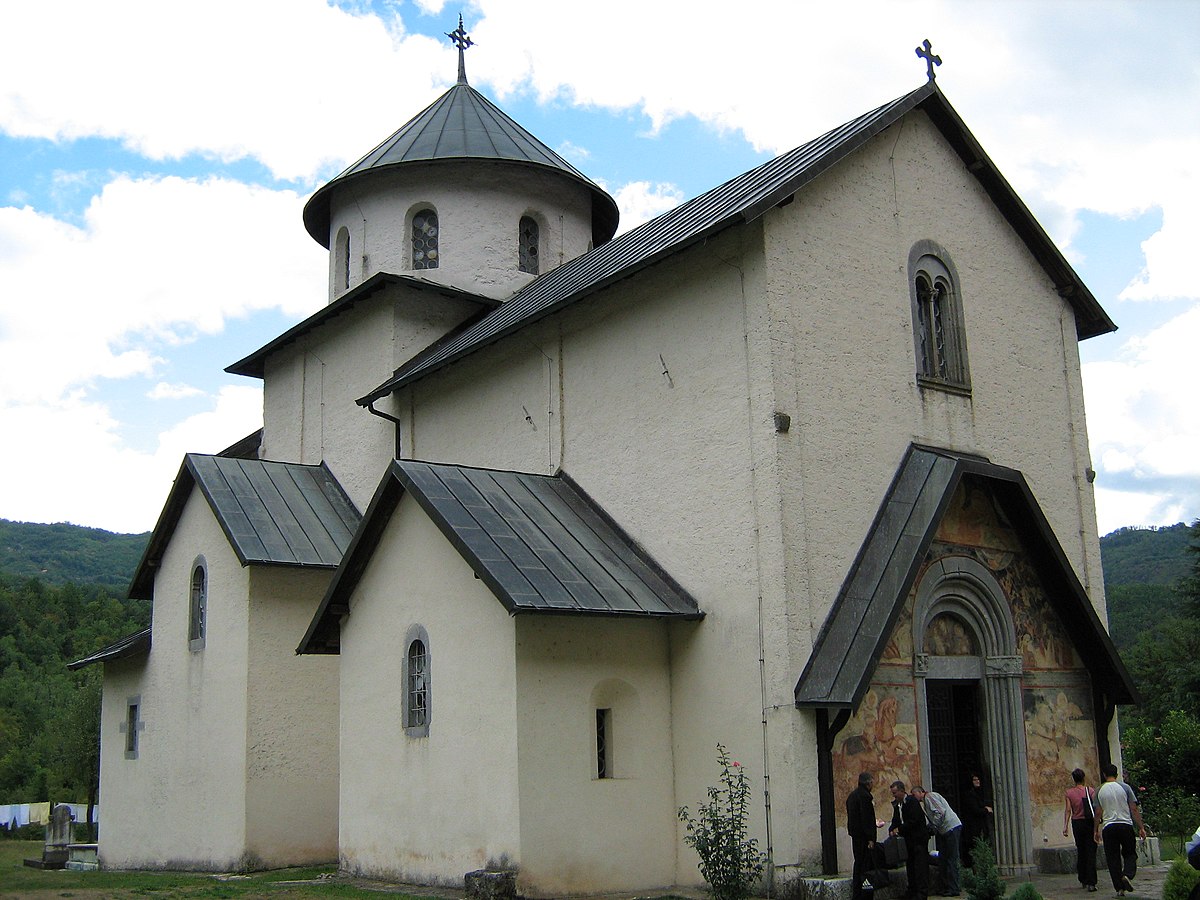 L'église du monastère de Morača