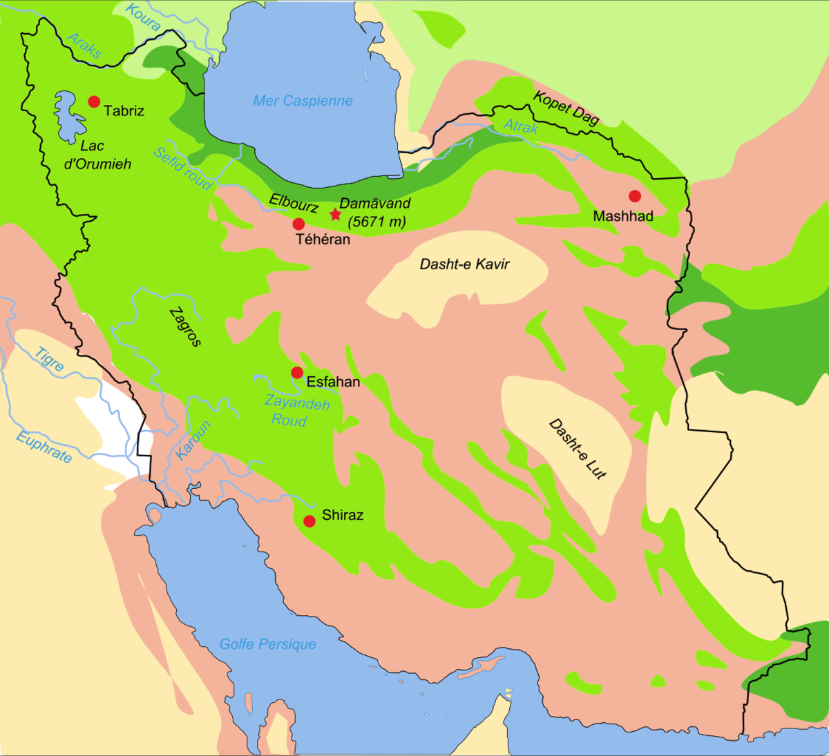 Faune d'Iran