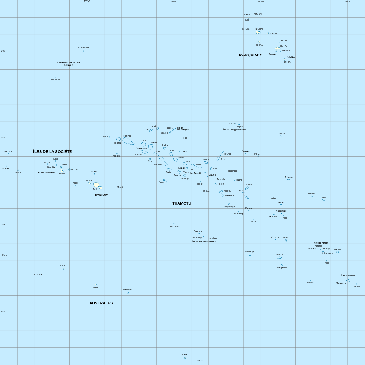 Géographie de la Polynésie française
