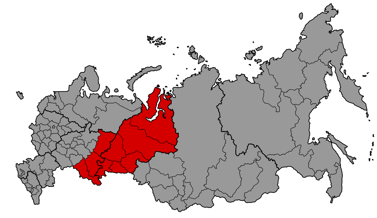 Map of Russia - Yekaterinburg time zone.svg