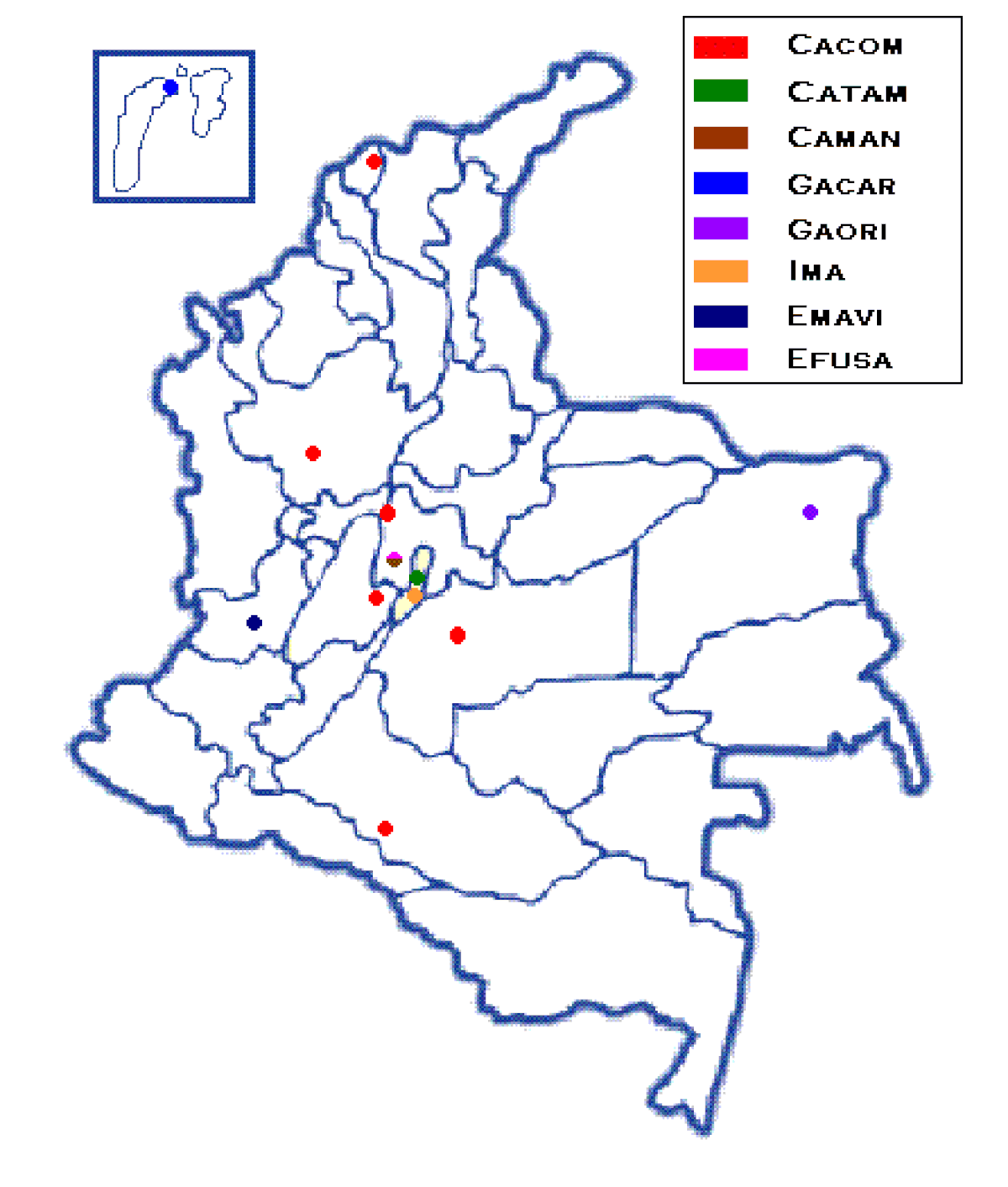 Liste des aéroports de Colombie