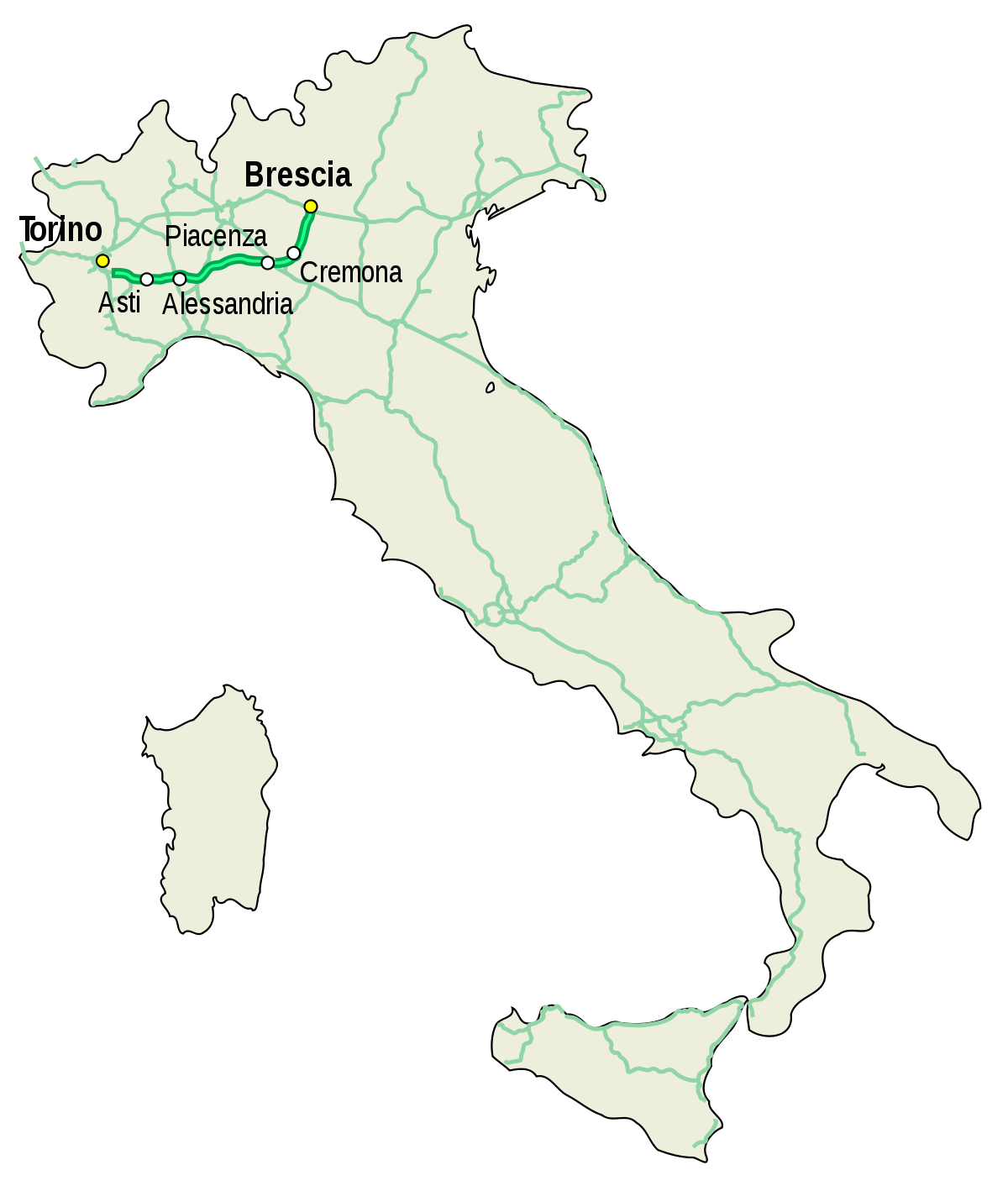 Autoroute italienne A21