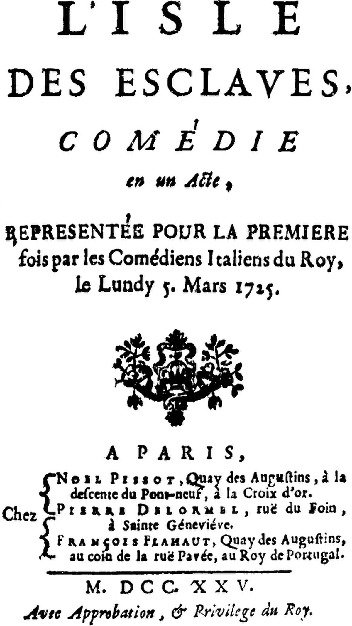 L'Île des esclaves