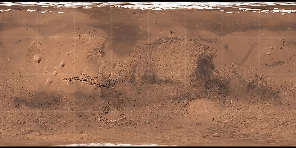 (Voir situation sur carte : Mars