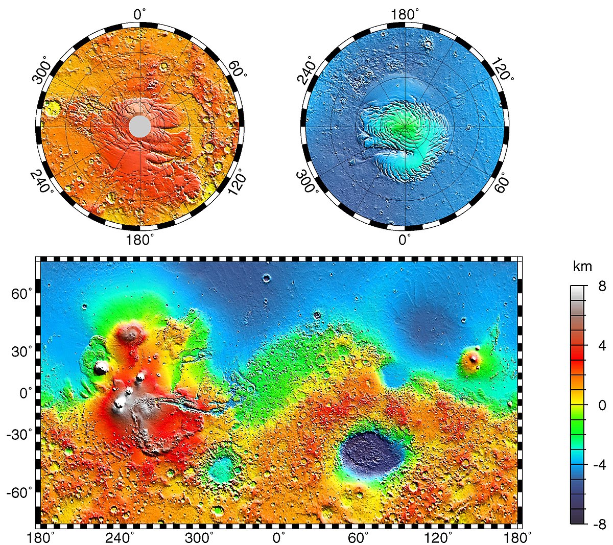 Géographie de la planète Mars