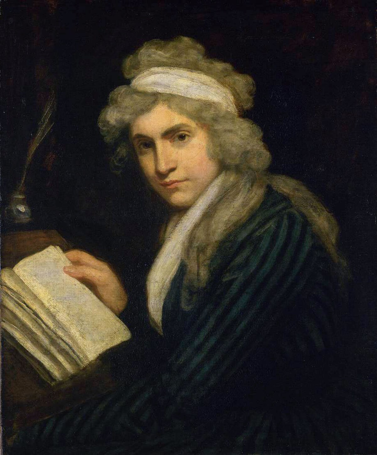 Portrait par John Opie (v. 1797).