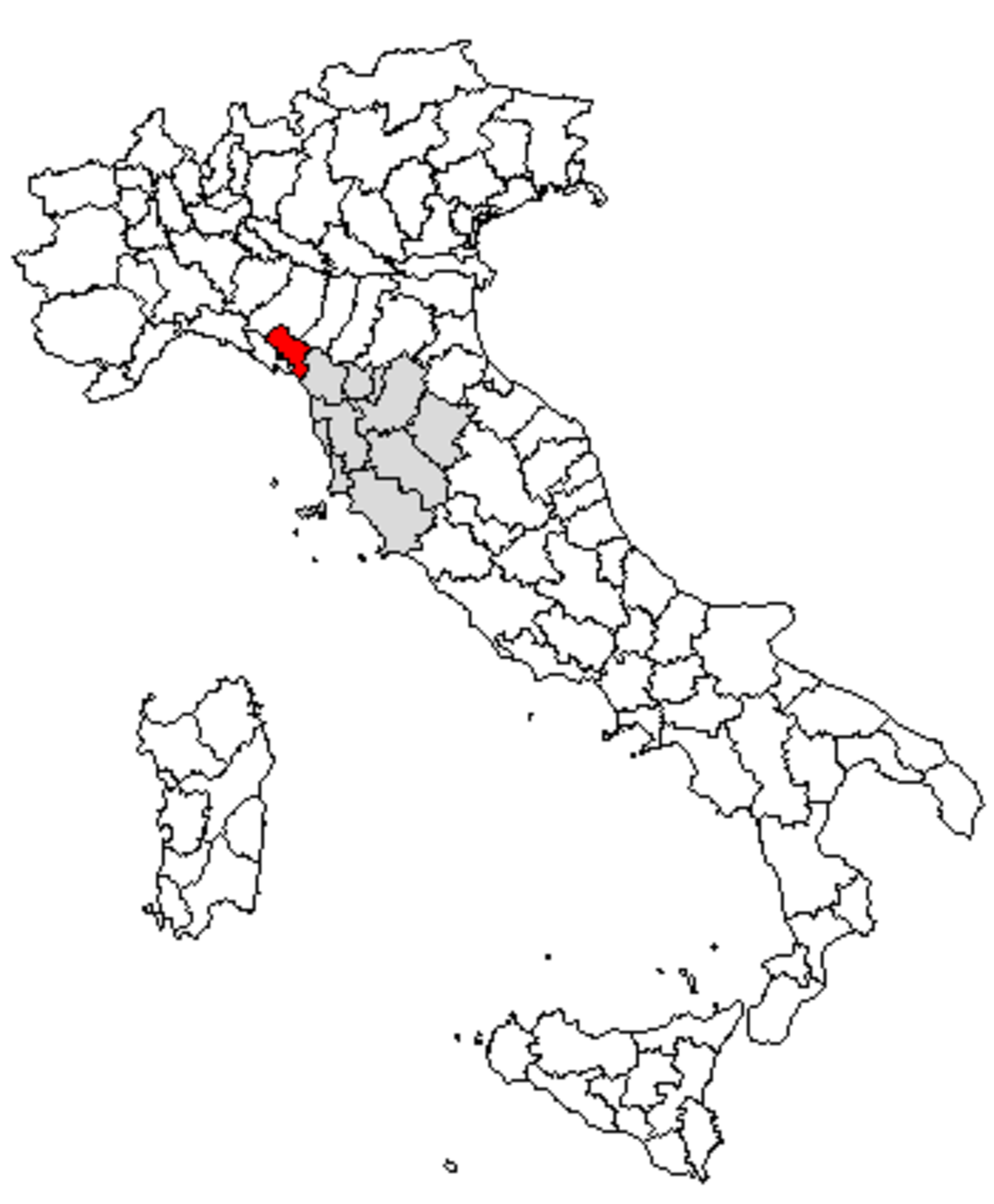 Province de Massa et Carrare