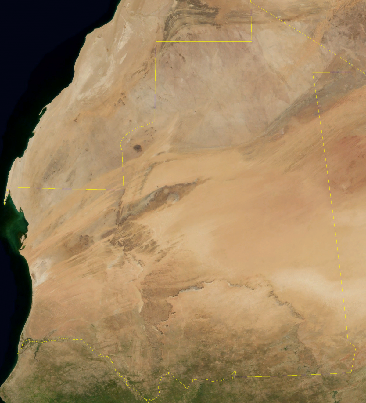 Géographie de la Mauritanie