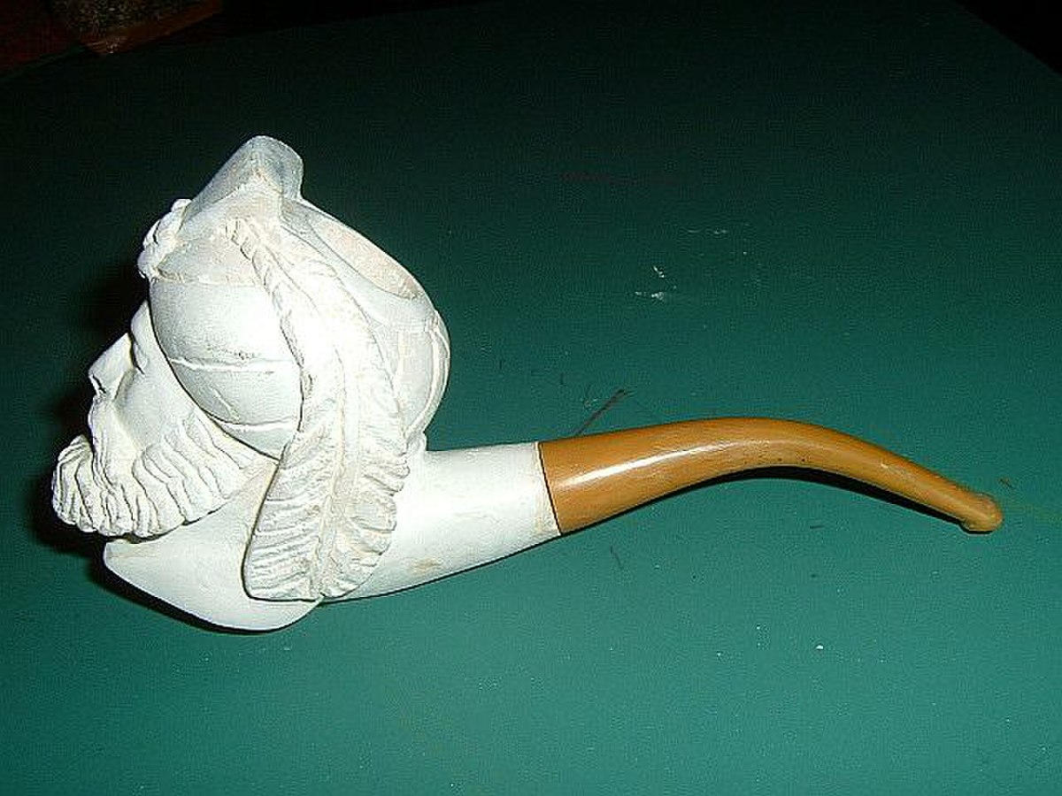 Pipe en écume de mer
