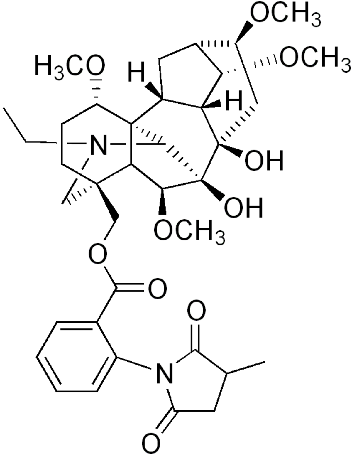 Méthyllycaconitine