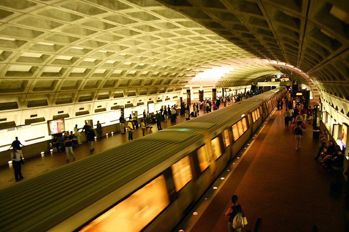 Une station du métro