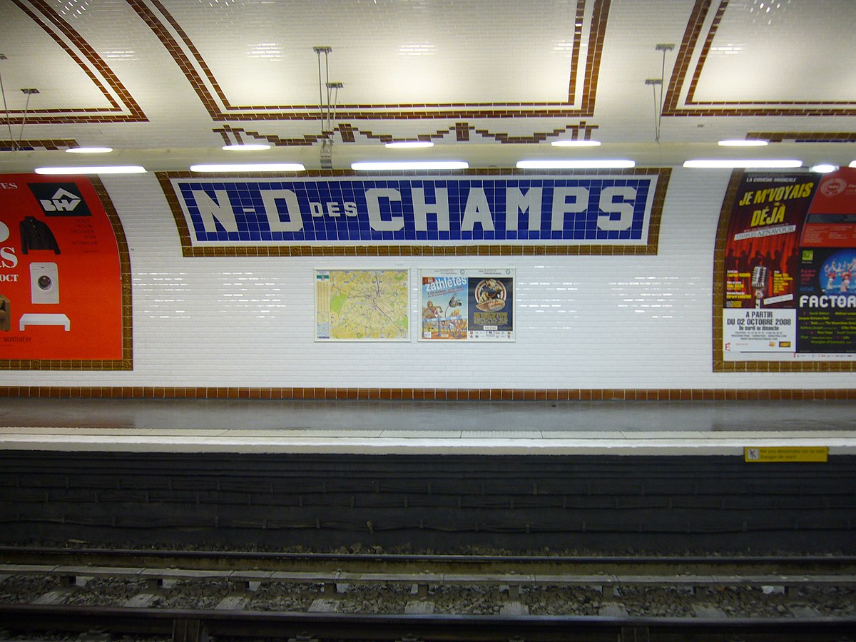 Aménagement des stations du métro de Paris