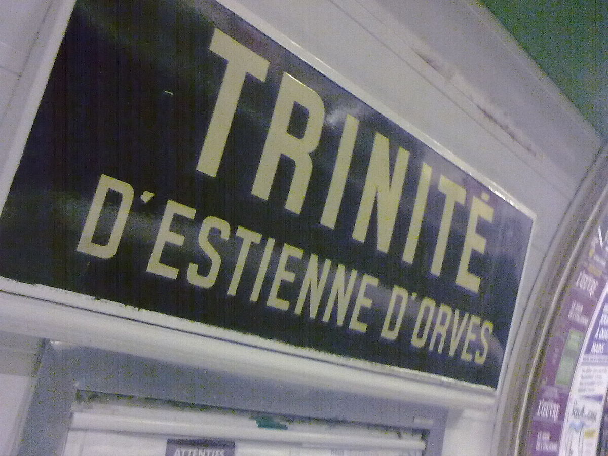 Trinité - d'Estienne d'Orves (métro de Paris)