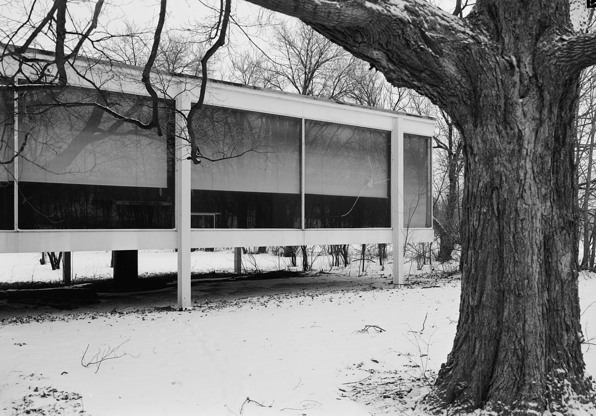 Mies van der Rohe photo Farnsworth House Plano USA 6.jpg