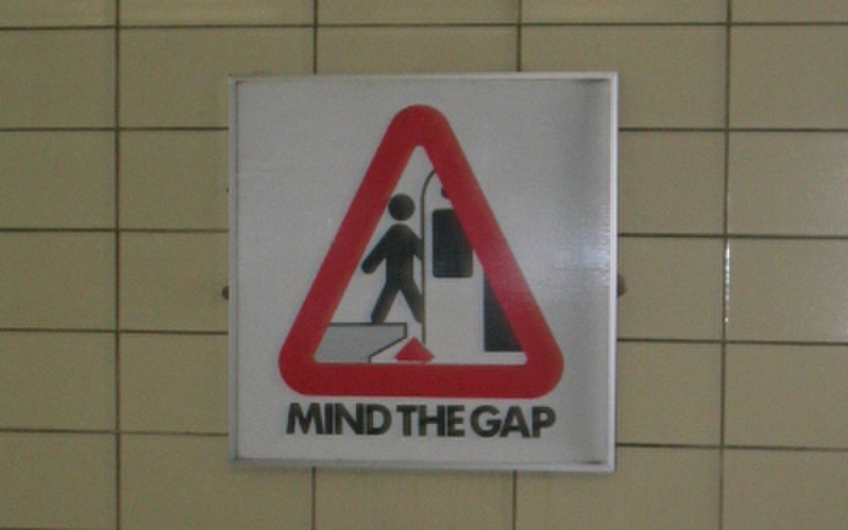 Mind the gap à Toronto.