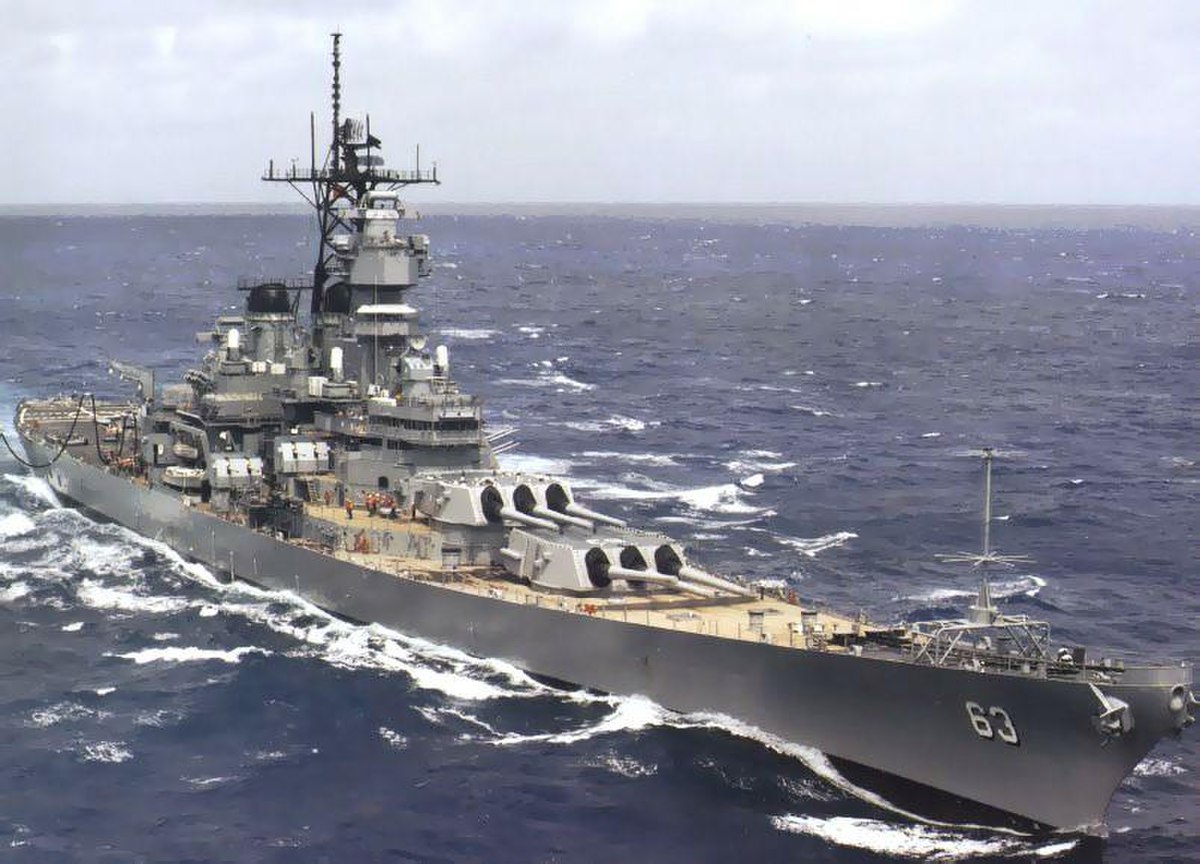 Missouri après sa modernisation
