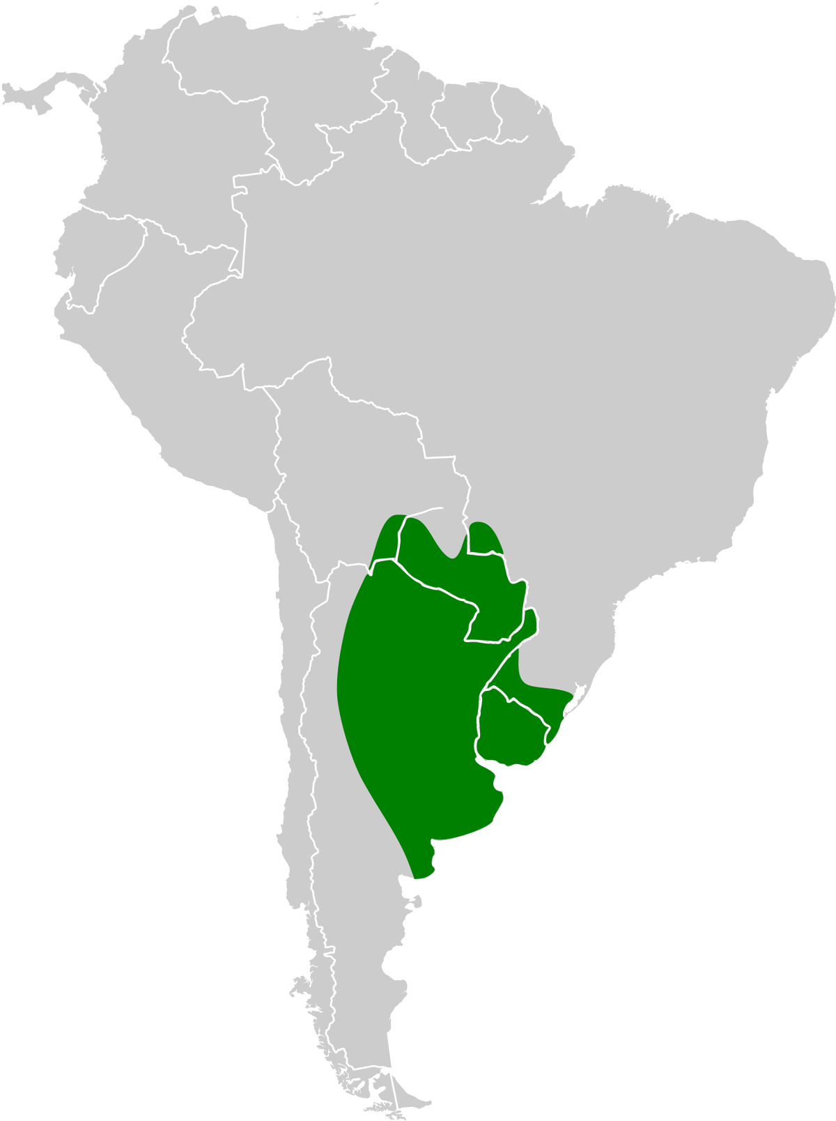 Répartition du Vacher criard