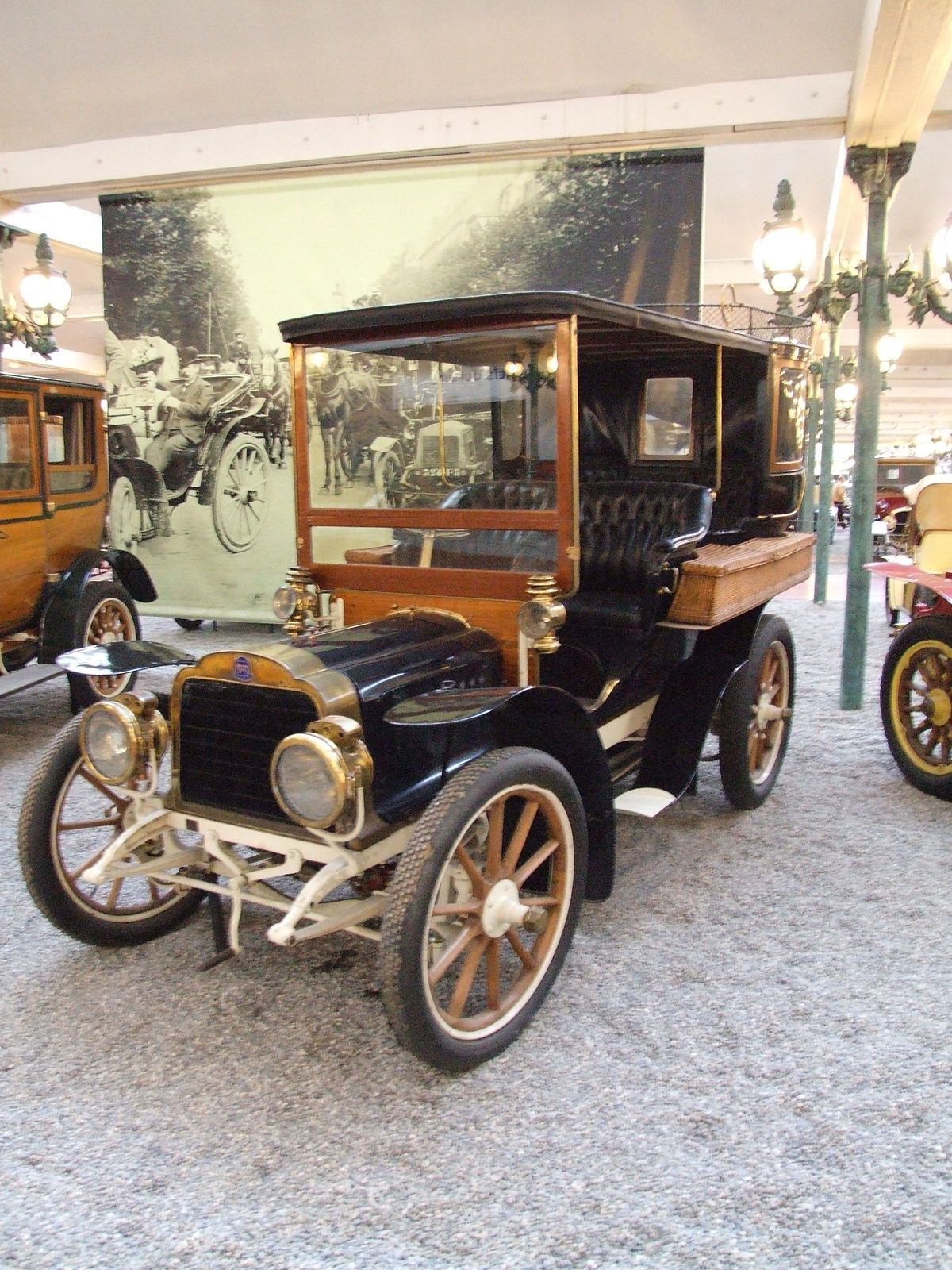 Mors Tonneau Ferme Type N, 4 cylindres - 1809 cm³ - 60 km/h, Cité de l'automobile - Collection Schlumpf - Mulhouse
