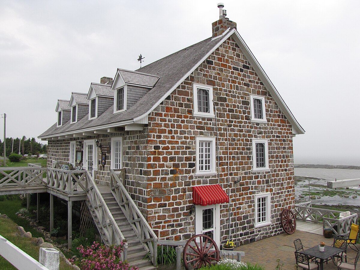 Moulin à eau du ruisseau à la Loutre de Sainte-Luce
