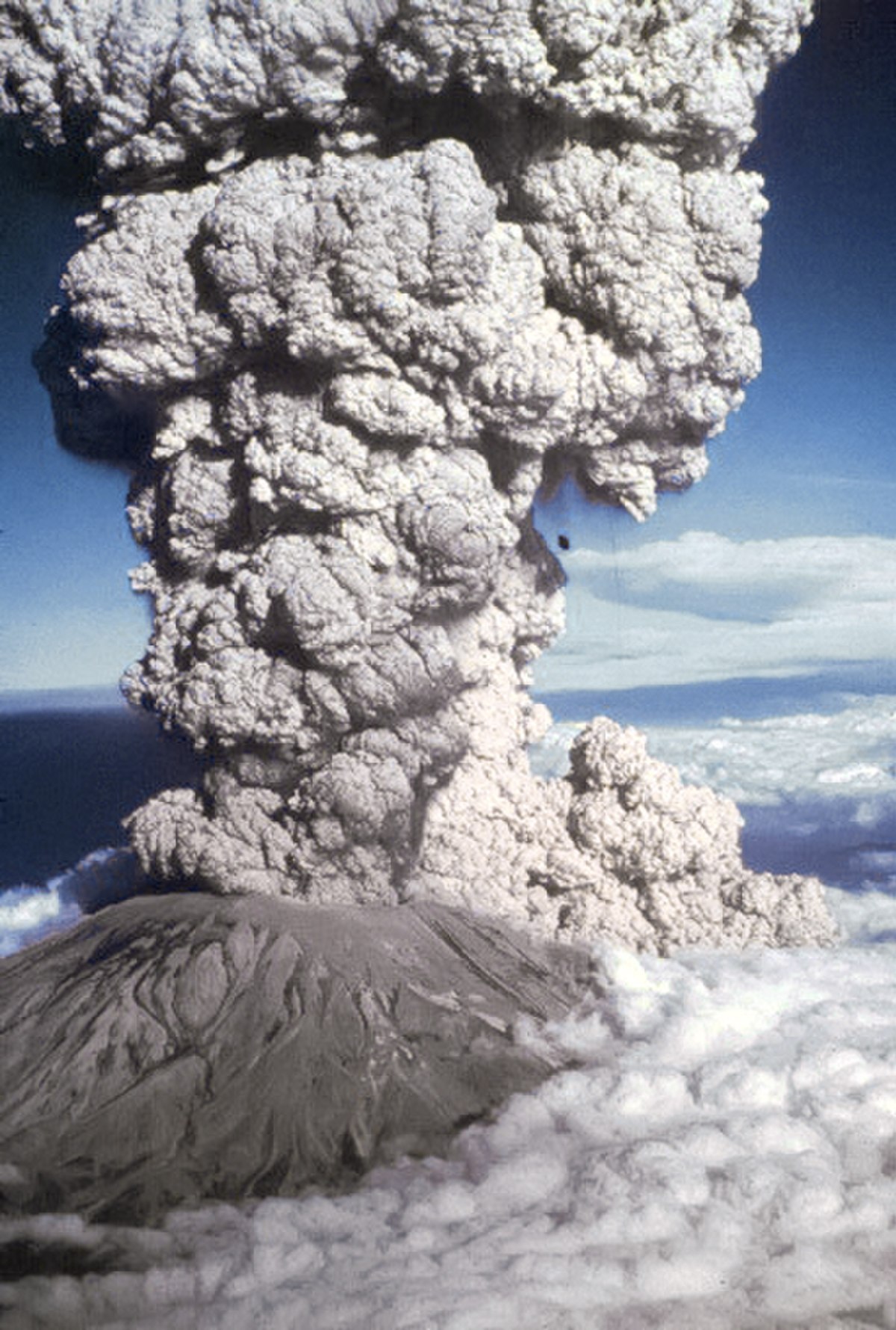 Éruption du mont Saint Helens en 1980