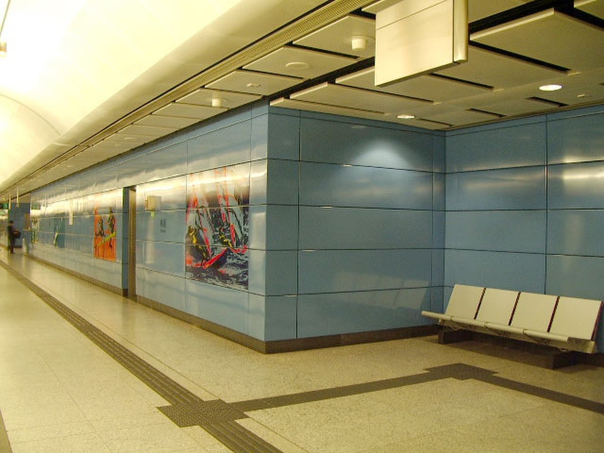 Station Olympic sur la Ligne Tung Chung.
