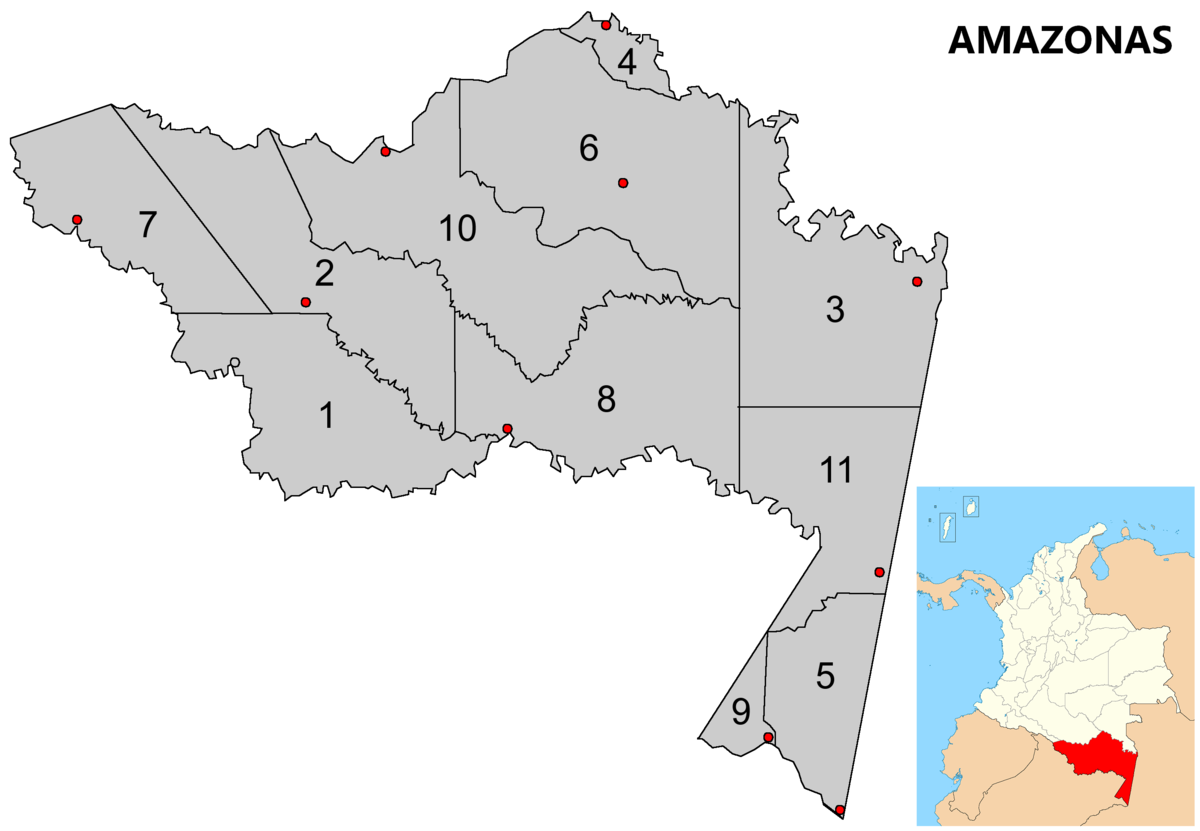 Municipalités de Colombie