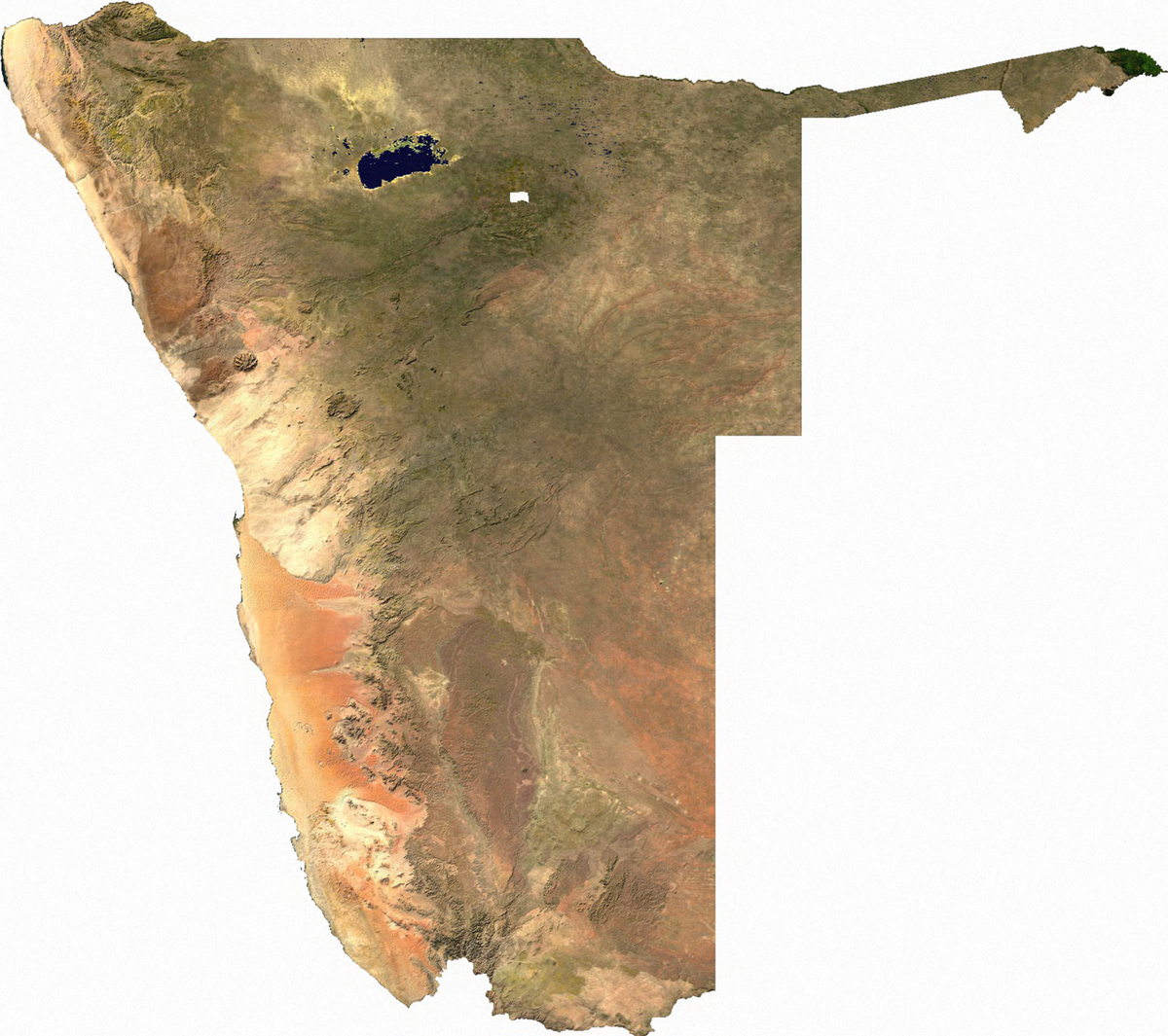 Géographie de la Namibie