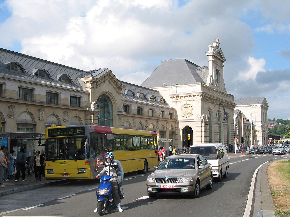 Namur, la gare.