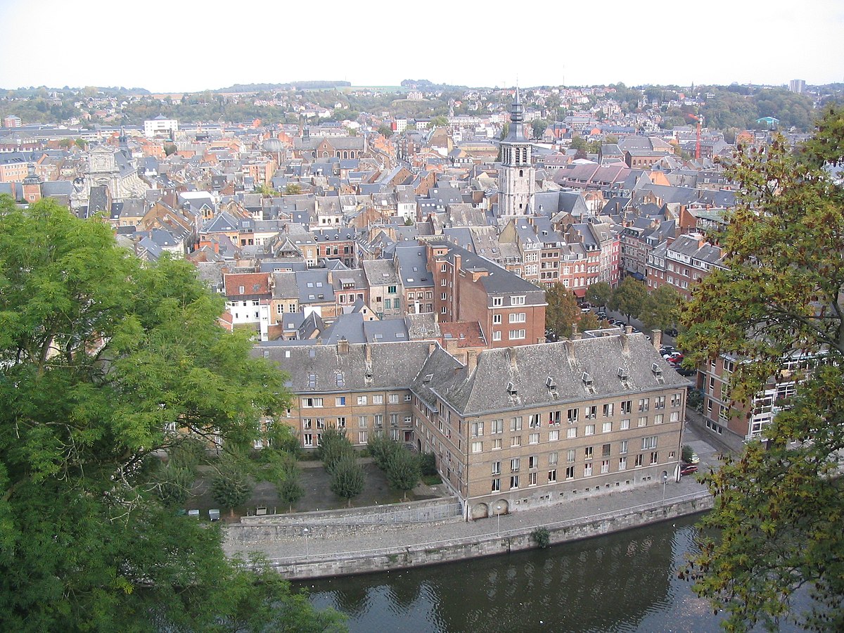 Vue de Namur depuis la citadelle
