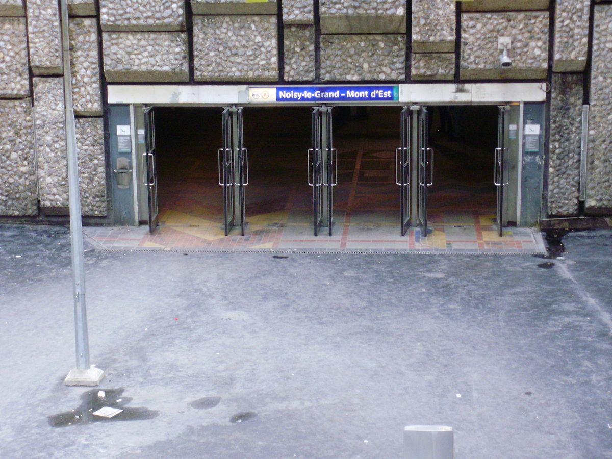 Gare de Noisy-le-Grand - Mont d'Est